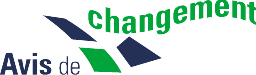 [logo avis de changement]